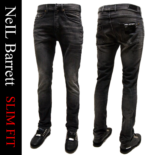 Nudie Jeans GRIM TIM VILLE REPLICA リペア加工デニム W30L32 