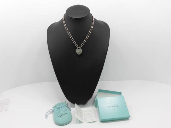 ＴＩＦＦＡＮＹ(ティファニー)シルバーネックレス★ケース付き
