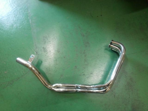 CBX400F アルミ ガニマタ マフラー/メッキBEETイノガニCBR400F