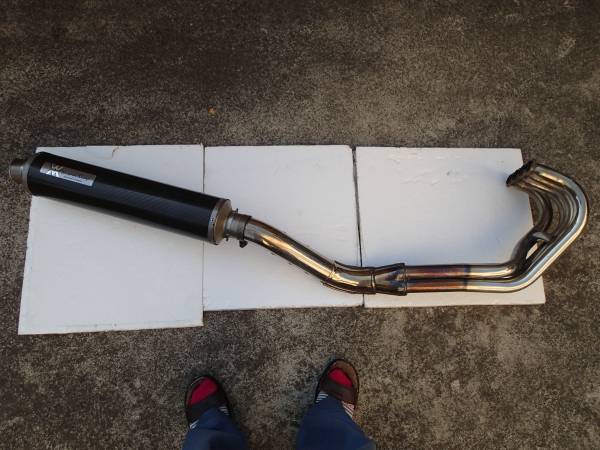 ウイズミー　カーボン　汎用サイレンサー　バリオス２マフラー　