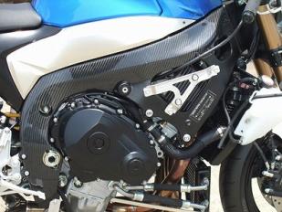 ★クレバーウルフ　’09～　GSX-R1000　フレームカバー カーボン