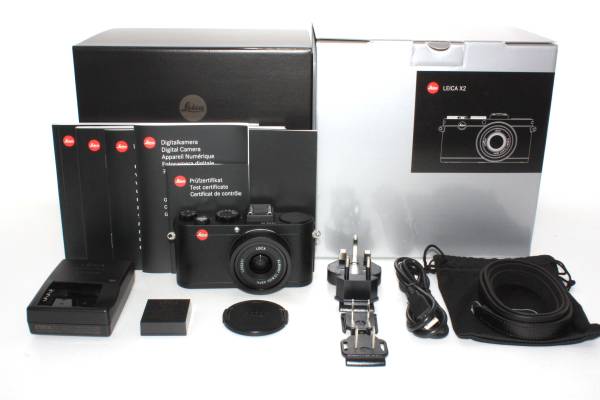 ★極美品 ライカ LEICA X2 ブラック 元箱付属品★