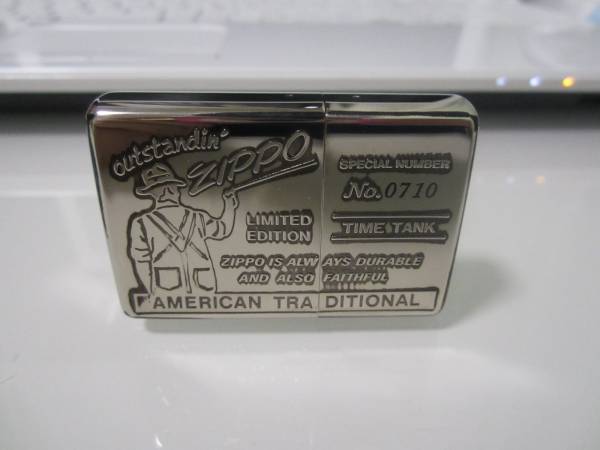 ZIPPO 限定1000個 時計 1995製 TIME TANK NO.710 ZIPPO TIME 限定