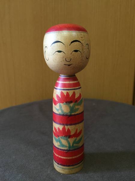 【こけし/遠刈田系】佐藤文吉（13cm）