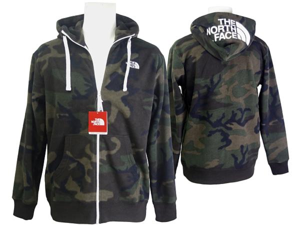 【即落】THE NORTH FACE RV CAMO FLEECEフード/Mサイズ新品