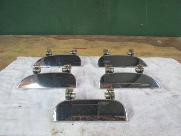 L152S　ムーヴ　アウタードア　ハンドル メッキ！