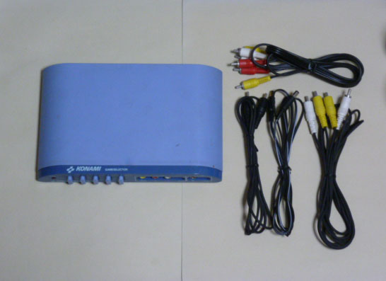コナミ/ゲームセレクタ(ゲームセレクター）RU003 RF→AV変換
