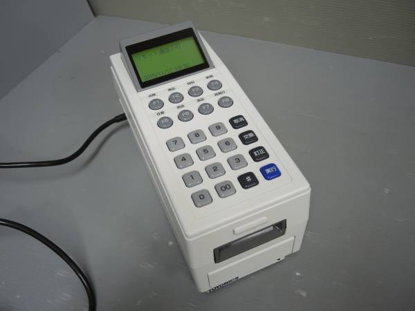 美品◎東洋エレクトロ☆ポイントカードターミナルTCS-209X1G☆