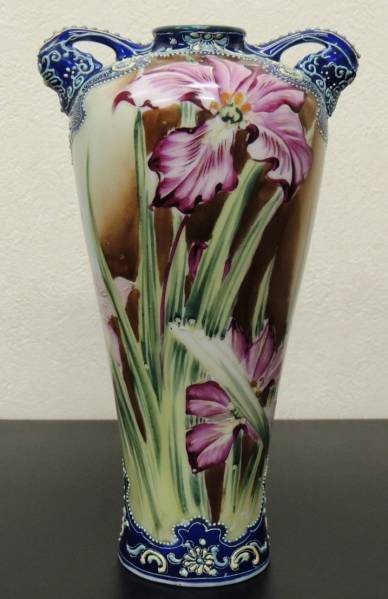 ◆◇アンティーク　オールドノリタケ？　花瓶　花◇◆