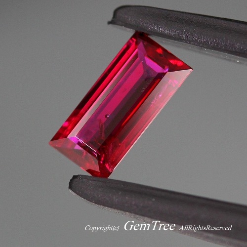 《GemTree+α》非加熱ピジョンブラッドルビー 0.495ct
