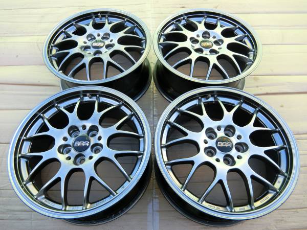 １７インチ！ＢＢＳ ＲＧ－Ｒ ＰＣＤ１００ ５穴 四本セット_1