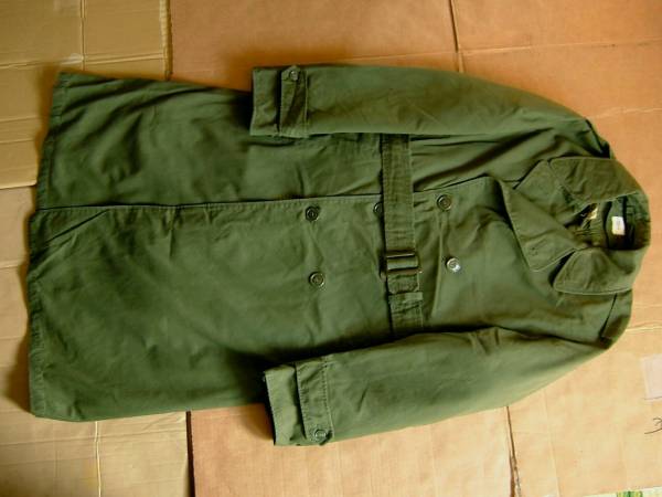 ■米軍実物M1950トレンチコート・ML・中古状態良