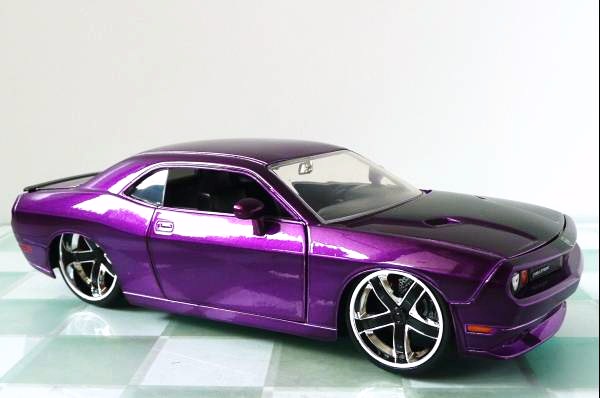 □JADA 1/24 2008 DODGE CHALLENGER SRT8 PURPLE□29 【公式通販】