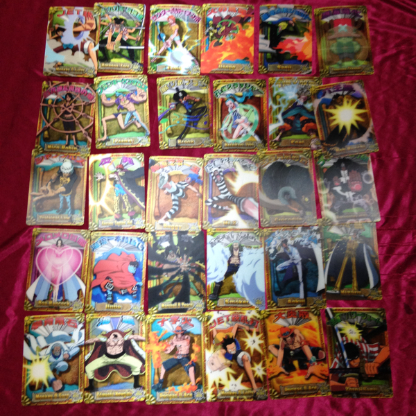 【ONE PIECE】3Dカードコレクション2超技remix ロー コンプ？