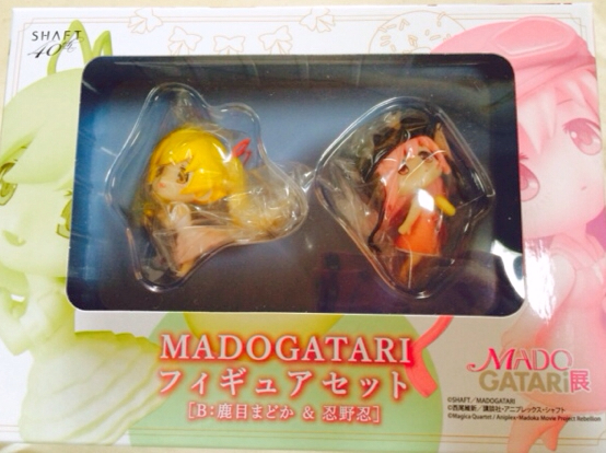 大人気，人気セール MADOGATARI展 フィギュアセットB まどか＆忍