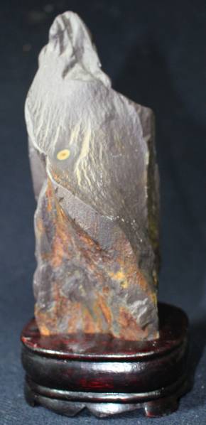 中国文物　端溪坑仔岩　怪石