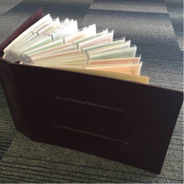 【海外切手100種セットファイル】TheGreatestMasterpieces ofArt