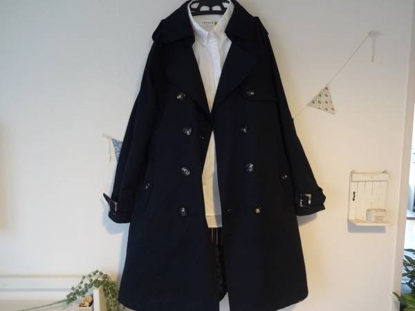 美品 Discoat トレンチ 中綿 ライナー キルト 検ニコアンド