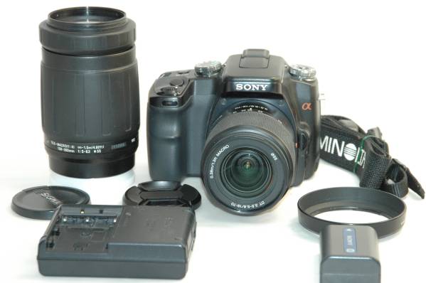 ★☆ソニー　Ａ10018-70ミリ　100-300　レンズセット☆★