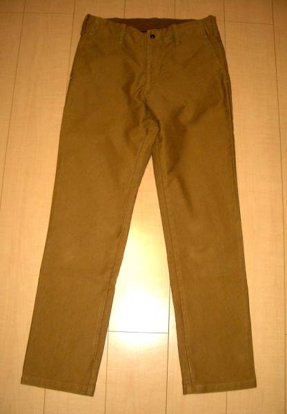 TUKI ツキ　コードクロストラウザース　マスタード　サイズ2