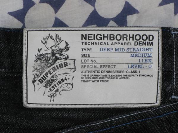 NEIGHBORHOOD RIGID . DP MID / 14OZ-PT ディープミッドM RIGID DENIM 