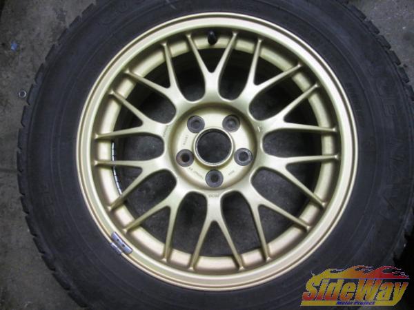 W_フォレスター後期(SF5)BBSアルミ4本スタッドレス付【P01S】