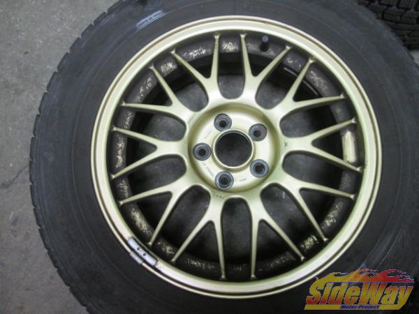 W_フォレスター後期(SF5)BBSアルミ4本スタッドレス付【P01S】