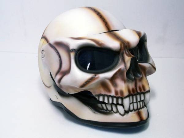 カスタム　スカル ヘルメット マジェスティ シンプソン Lサイズ