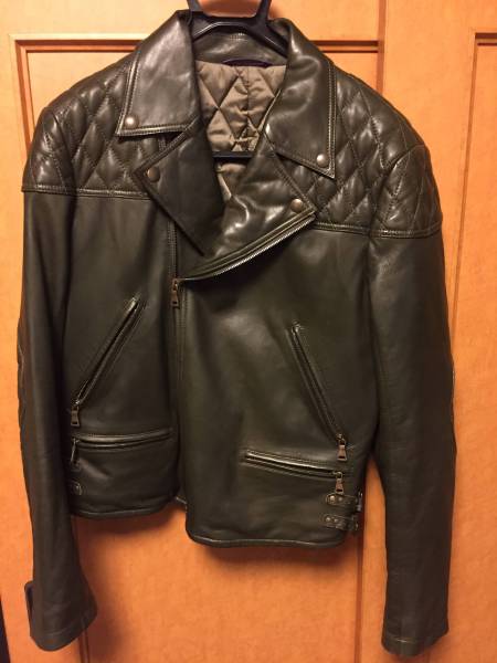 PaulSmith レザーダブルライダース L