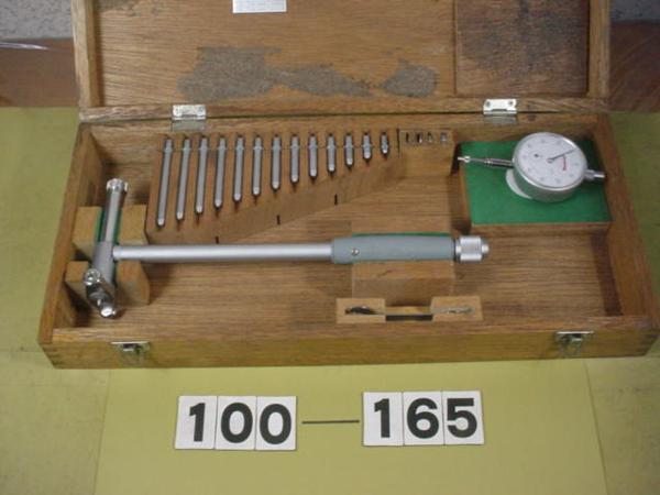 シリンダーゲージ中古品 ミツトヨ製100-165mm ダイヤルゲージ付