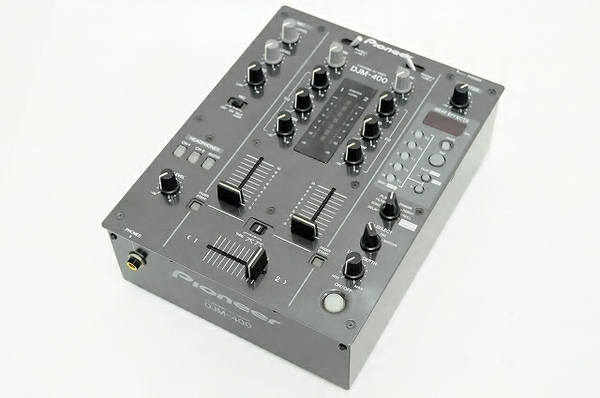 中古 Pioneer DJM-400 2ch DJ ミキサー パイオニア T1632709 ③美品