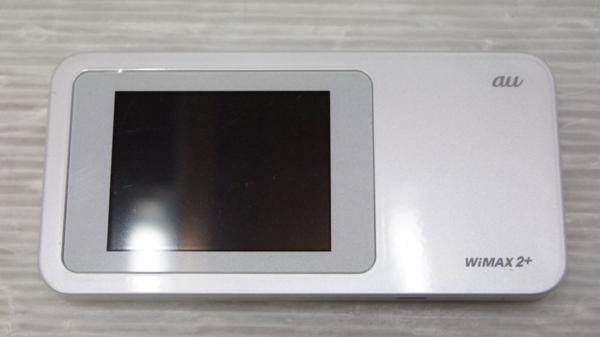 S ☆ au Speed Wi-Fi NEXT W01 データ通信端末 ホワイト ☆