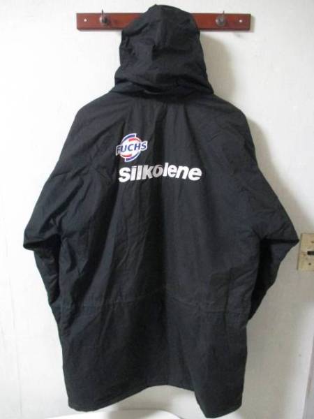 Silkolene シルコリン 刺繍ロゴ 裏フリースジャケット Lサイズ