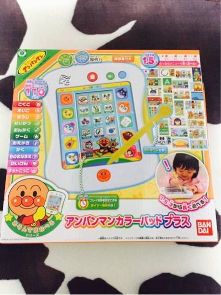 新品未開封 アンパンマンカラーパッドプラス