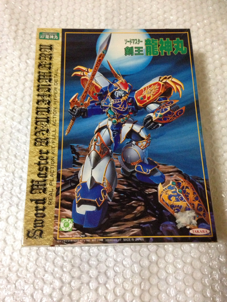 タカラ 超魔神伝説 ソードマスター 剣王 龍神丸 未組立 ワタル