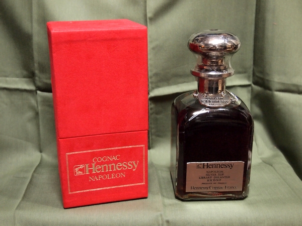 未開封 Hennessy シルバートップ *古酒 ナポレオン ヘネシー シルバー