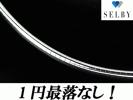 《SELBY》1円～K18ホワイトゴールド オメガネックレス