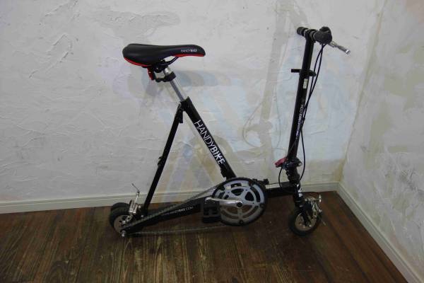 T10◇ HAND BIKE アルミ折りたたみ自転車