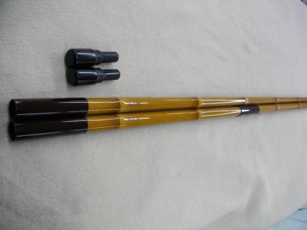 シマノ 朱紋峰 竿掛 二本物 未使用 ２本物