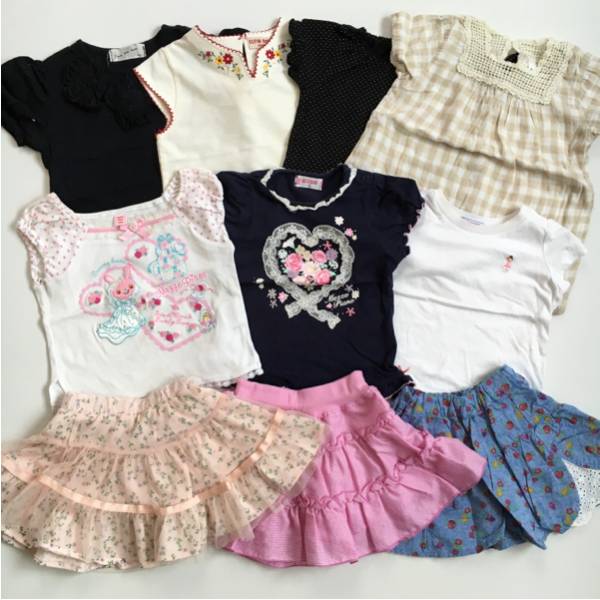 ★良品10点★ベビー服ブランドセット★メゾピアノ★ミキハウス等