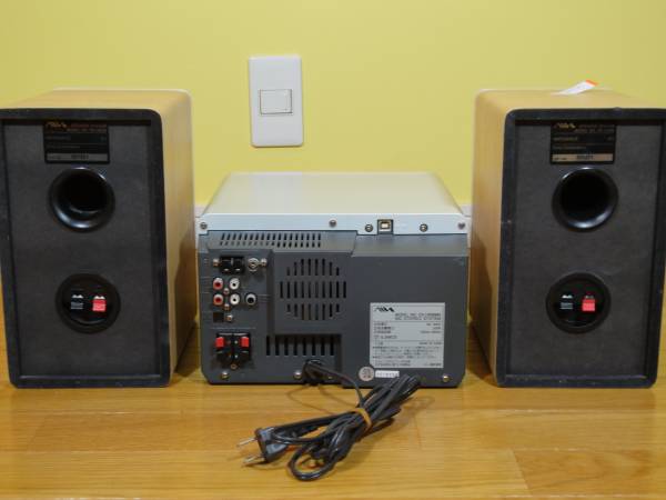 AIWA XR-W88MD CD・MDコンポ リモコン付 SONY製(MDコンポ)｜売買された