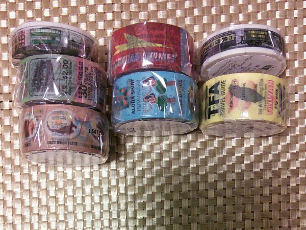 トラベラーズファクトリー 限定マスキングテープ 18本セット 中古