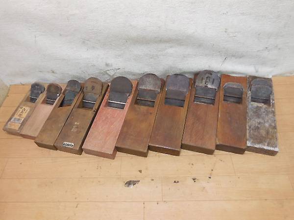 ☆夢迷等　大工道具　カンナ/かんな/鉋　10点セット