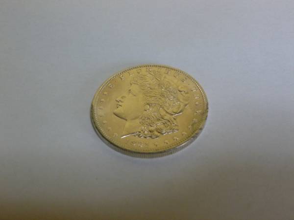 千円スタート！１９２１年　モルガンダラー　１ドル銀貨　未使用