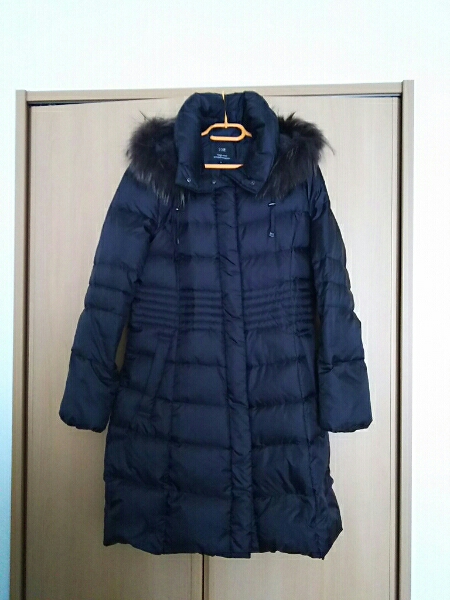 23区 ダウンコート 黒