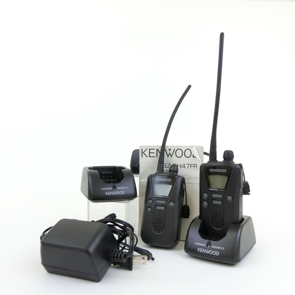 YS324【KENWOOD】ケンウッド トランシーバー UBZ-BH47FR 2個