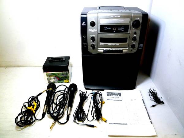 COLUMBIA CVK-300 ホームカラオケとCD16枚 COLUMBIA Yahoo!オークション (オーディオ機器 「columbia」カラオケ