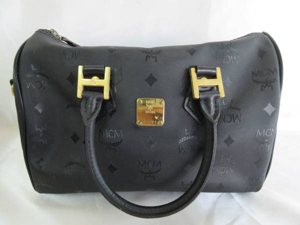 エムシーエム MCM ミニボストン ハンドバッグ G3269 中古9大00
