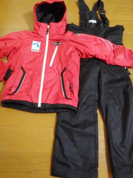 150　phenix　スキーウェア　上下 赤・黒