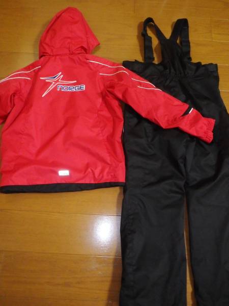 150　phenix　スキーウェア　上下 赤・黒